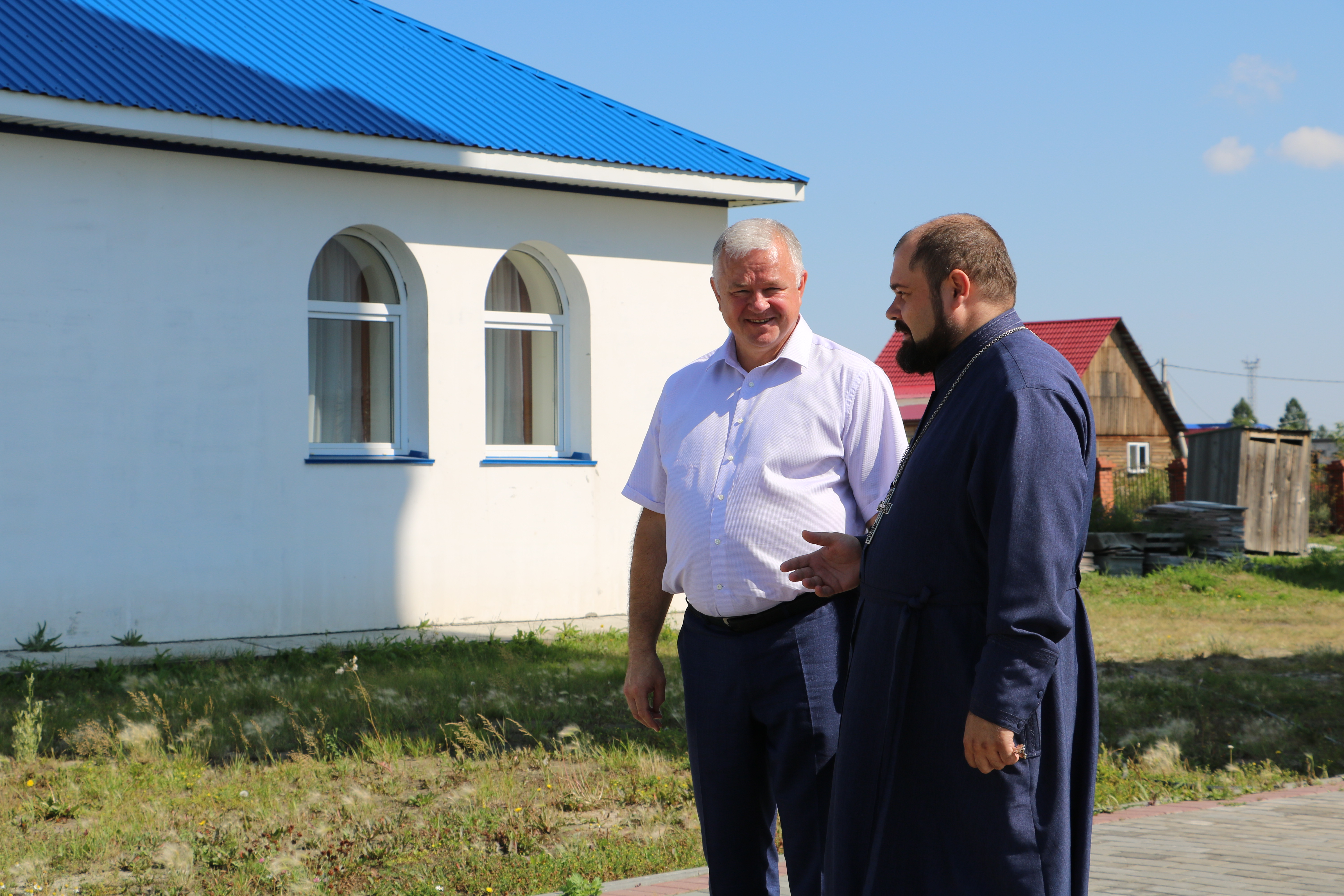 Высокий гость посетил Приход в честь Покрова Пресвятой Богородицы города  Барабинска | 05.08.2020 | Барабинск - БезФормата