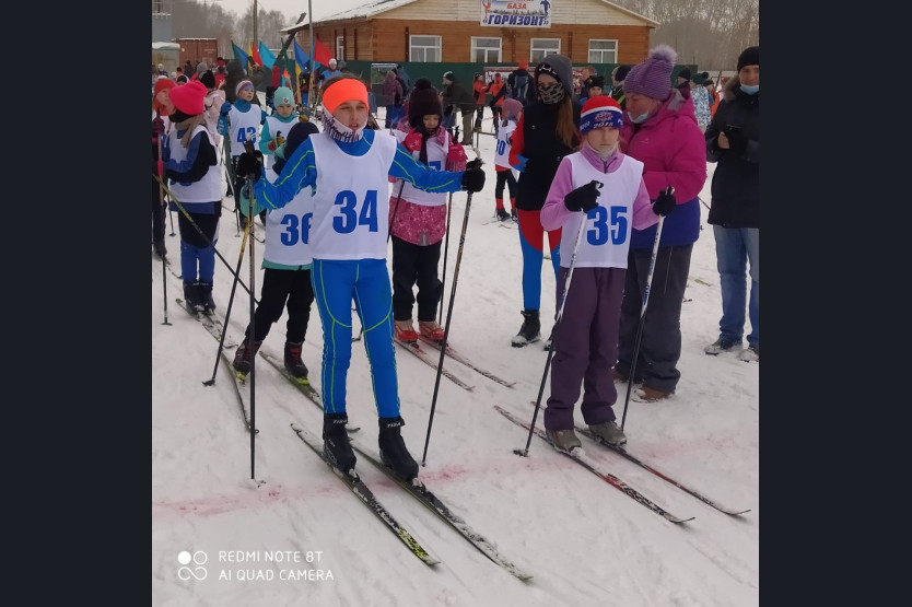 Лыжники Барабинский район 2013